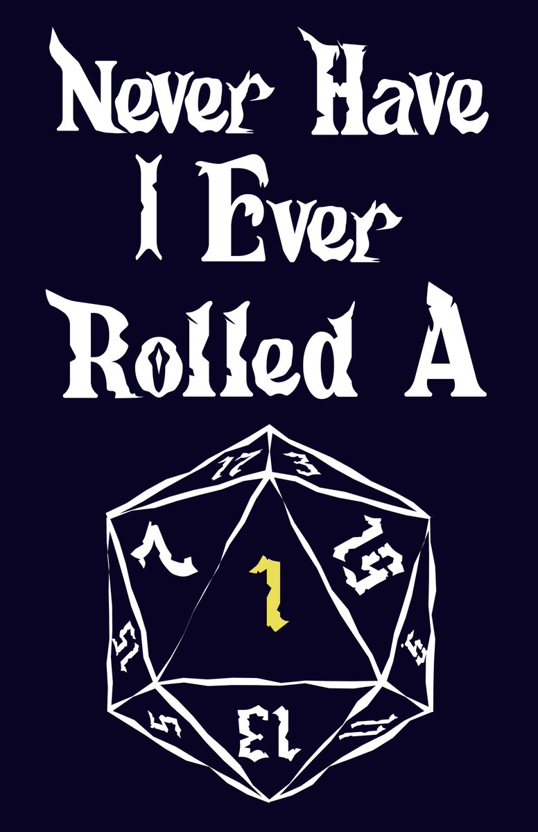 AdrianArtRandom's tweet image. Getting back into Dungeons and Dragons. Here&apos;s a cool design I made.

#dnd #dndmemes #GraphicDesign