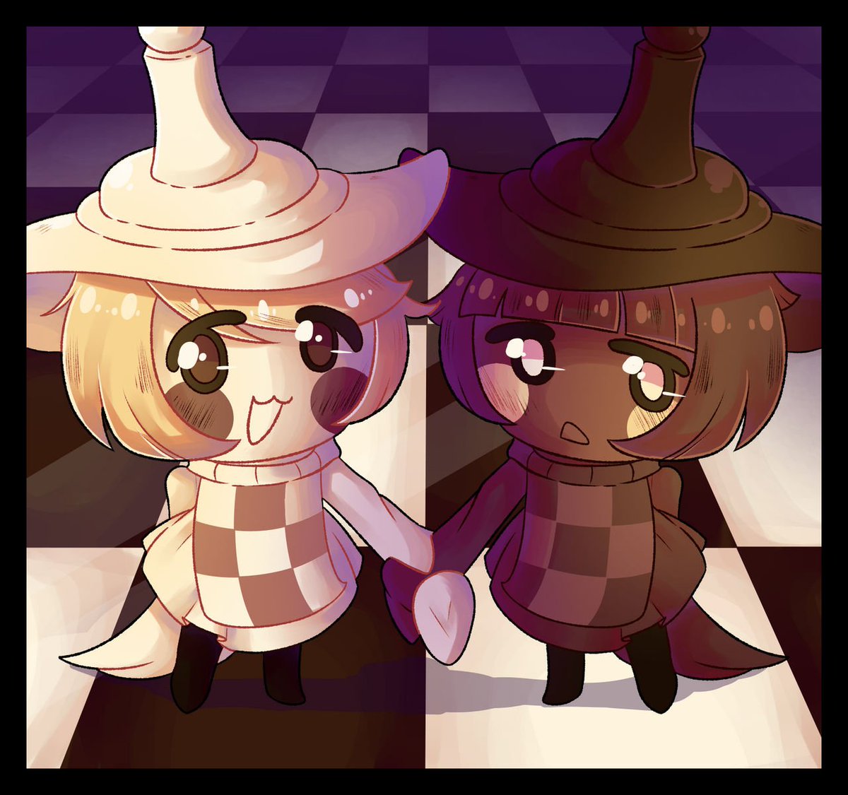 TheSparkledash's tweet image. Decided to redraw an old piece from 2022 to celebrate chess choco coming to kingdom. Also tried something different with my rendering

#cookierun #cookierunkingdom #chesschococookie
