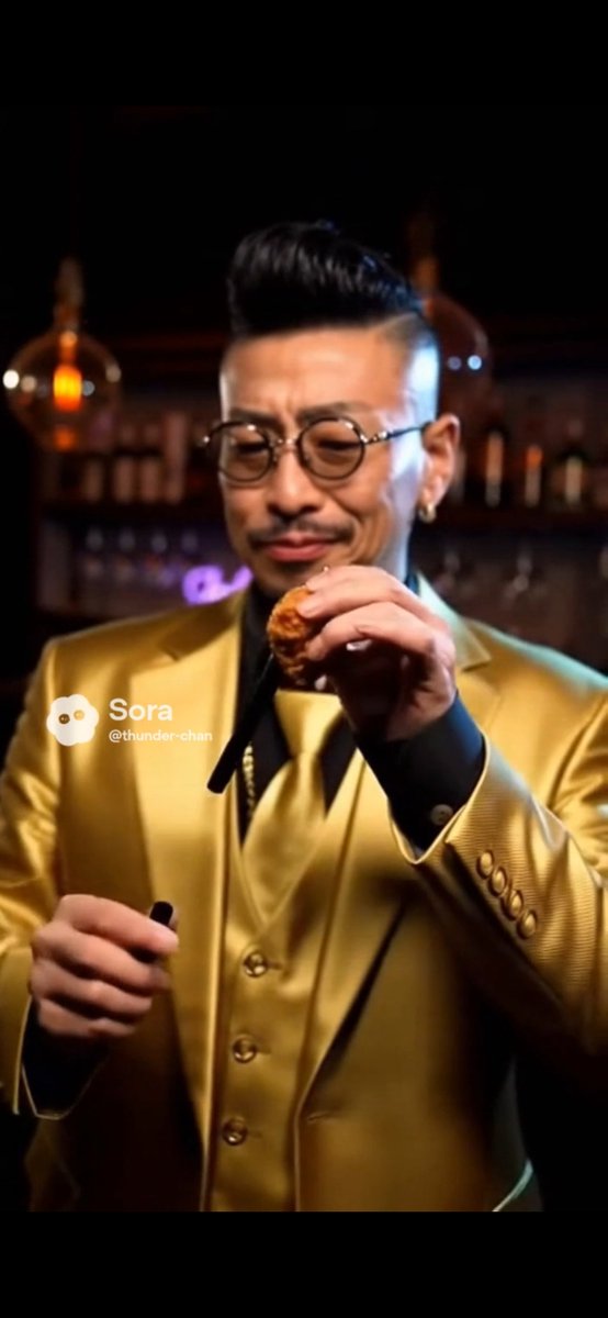 #からあげにしても名曲だよなぁ
まさかのお願いしてない音楽まで完璧に仕上げてくださる(しかも毎回🤣)AIさん…投稿出来ないし💦
「このプロンプトなら、この音楽っしょ‼️」
って思ってるんだろうな
PPKP(ペンパイナッポーカラアゲペン)

I have pen. I have Karaage.
Hmmm.
Karaage pen.