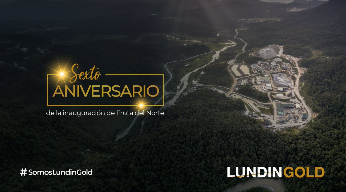 Hoy es un día especial. Celebramos el sexto aniversario de la inauguración de Fruta del Norte, la primera mina de oro subterránea a gran escala del Ecuador.

Nuestros tres Principios Fundamentales de Trabajo con Seguridad, Respeto y Cuidado del Ambiente han guiado cada decisión y