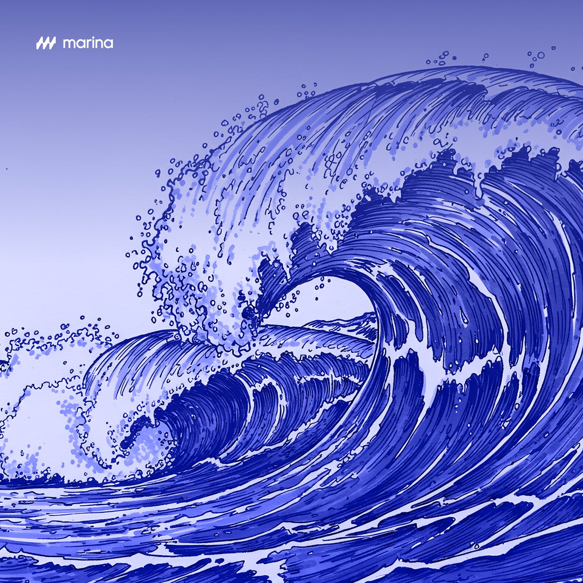 MARINA_PROTOCOL's tweet image. 😎 The reason we posted that yesterday is that the time wasn’t far off.

💙 To everyone waiting for the second big wave: 

gmarina $BAY