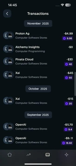 0x_phoenix2's tweet image. I used to lose track between different banks and cards. 

Now it’s all in one place crypto spending and stable rewards flowing through a single @itstuyo  card