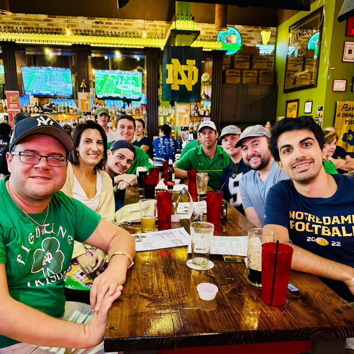 Notre Dame vs Pittsburgh tomorrow at 11am 🏈

The best way to kick off the weekend 😉

Doors open at 10am.