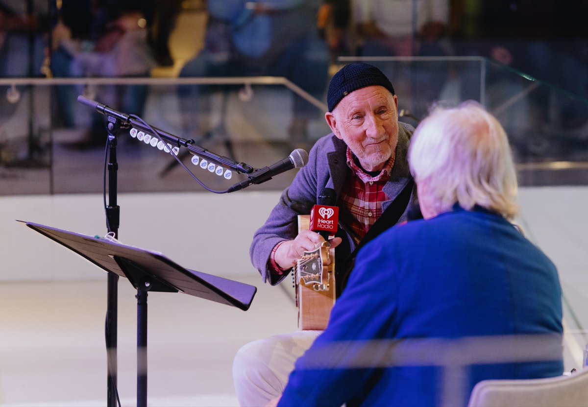 QuadRockBallet's tweet photo. Pete Townshend performed an intimate acoustic set for @iHeartRadio including songs and stories from Quadrophenia, ahead of our opening night at @nycitycenter TONIGHT! 🎯 Photographer @siwhitehead #QuadRockBallet #Quadrophenia #TheWho #PeteTownshend https://t.co/4pedHAPiix