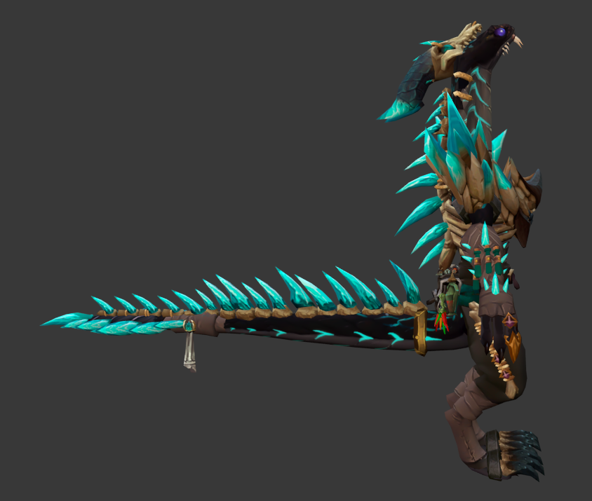 Klermara's tweet image. A new primitive look for our Amethyst, the sethrak player. 
#epsilonwow #WoW #Morph