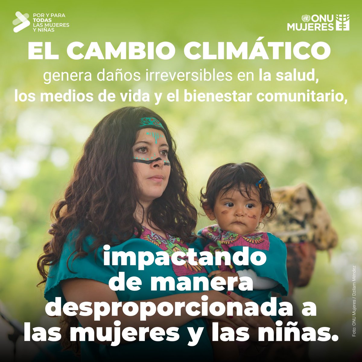 🌿🌎 En todo el mundo, las mujeres dependen más de los recursos naturales, pero tienen menos acceso a ellos, lo que las expone más a la pérdida de medios de vida, los choques económicos, la inseguridad alimentaria y la violencia de género durante y después de las crisis.​ #COP30.