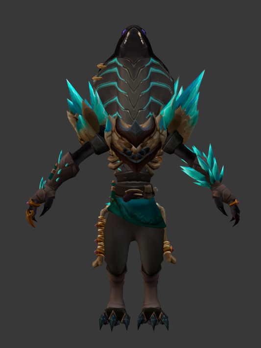 Klermara's tweet image. A new primitive look for our Amethyst, the sethrak player. 
#epsilonwow #WoW #Morph