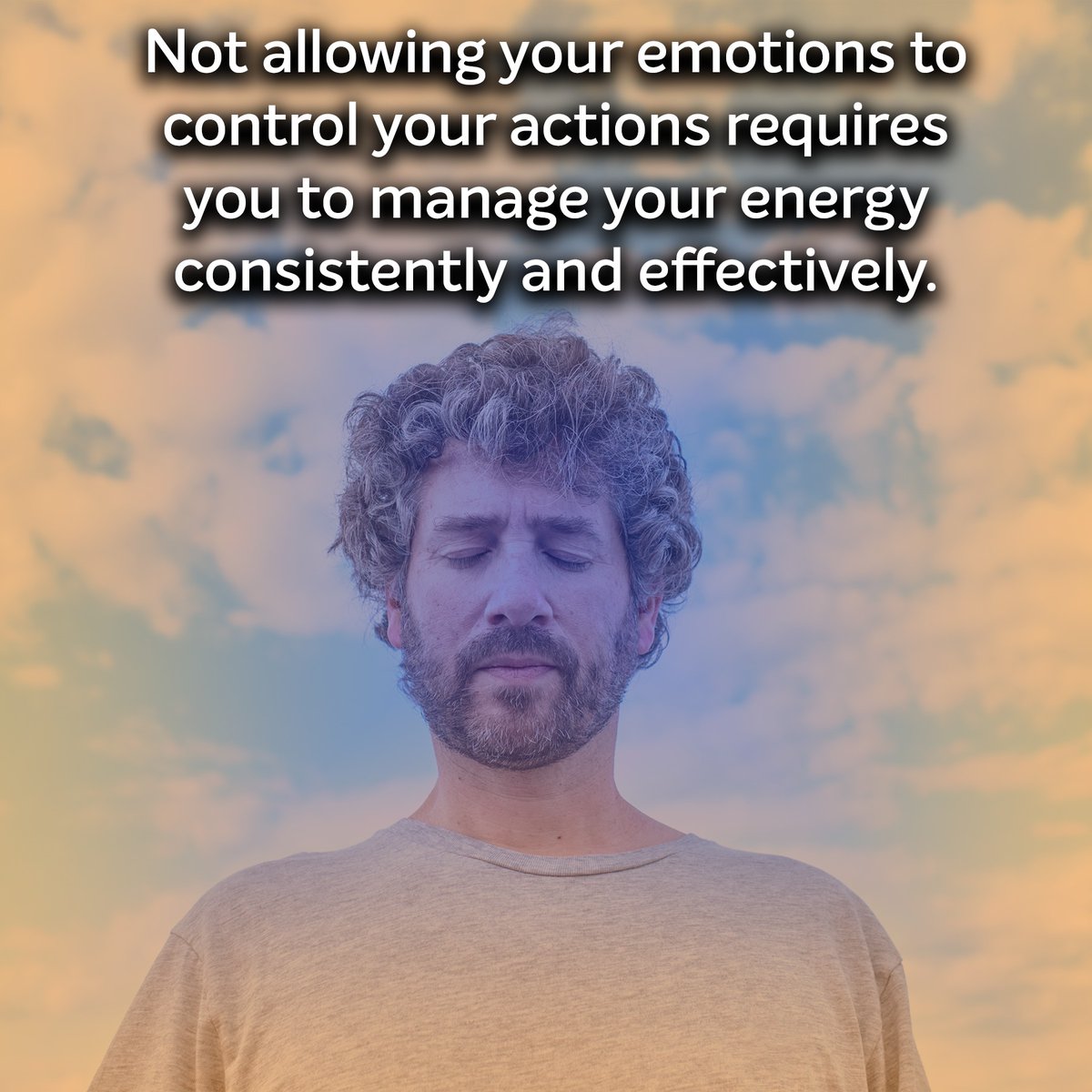 SoftSkillStrats's tweet photo. How do we manage our energy in a way that influences our emotions positively?

Eating right and exercising is a great start. In the heat of a difficult moment, deep breathing exercises can help when your emotions get the best of you. https://t.co/cPn5ZZygzu
