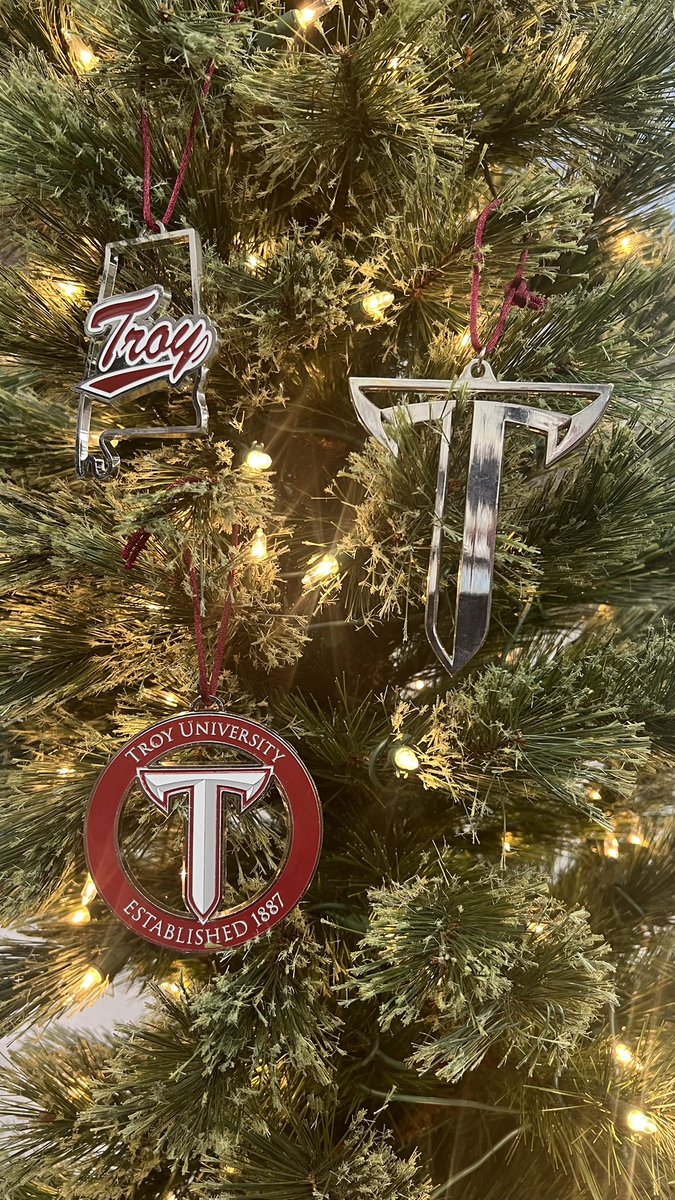 We’ve added 2 new metal Christmas ornaments this year! Stop by the store or shop online to get yours today! TrojanThreads.com