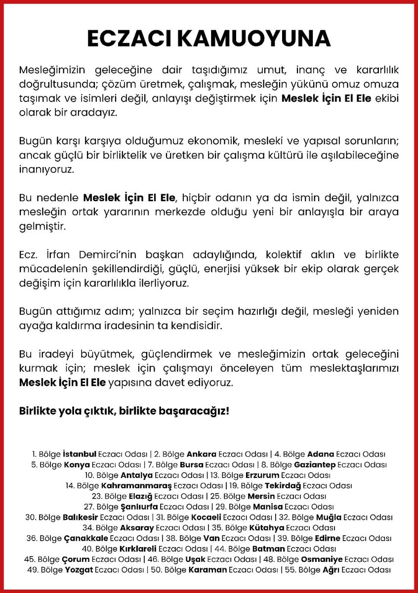 Van-Bitlis-Hakkari Eczacı Odası tweet media