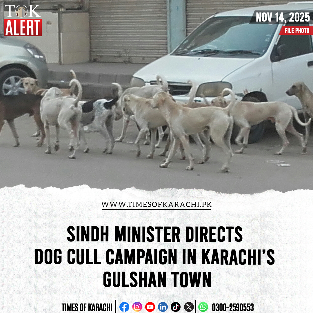 TOKCityOfLights's tweet photo. Sindh University Minister Muhammad Ismail Rahu has launched a dog cull campaign in response to recent incidents where children and women have been attacked by stray dogs at the University of Karachi.
Details: https://t.co/SKf7q62Uaz
#TOKAlert #Karachi #DogControl https://t.co/tHzzUuDK1w