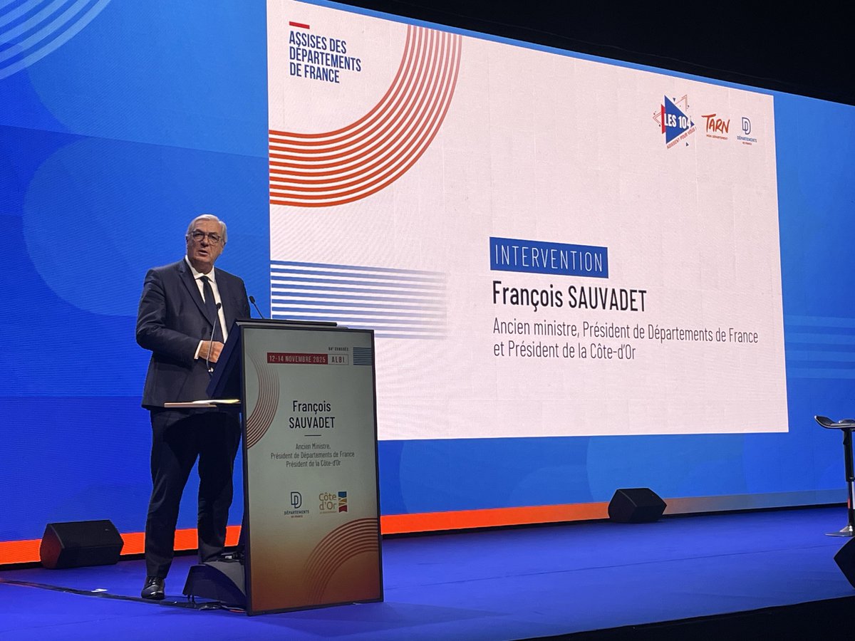 🇫🇷 Une délégation du Département de la #Vienne, conduite par Alain Pichon, a participé aux 94e Assises Nationales des Départements de France à Albi dans le Tarn.

💬 Ce rendez-vous annuel permet aux Présidents des Départements et conseillers départementaux d’échanger sur les