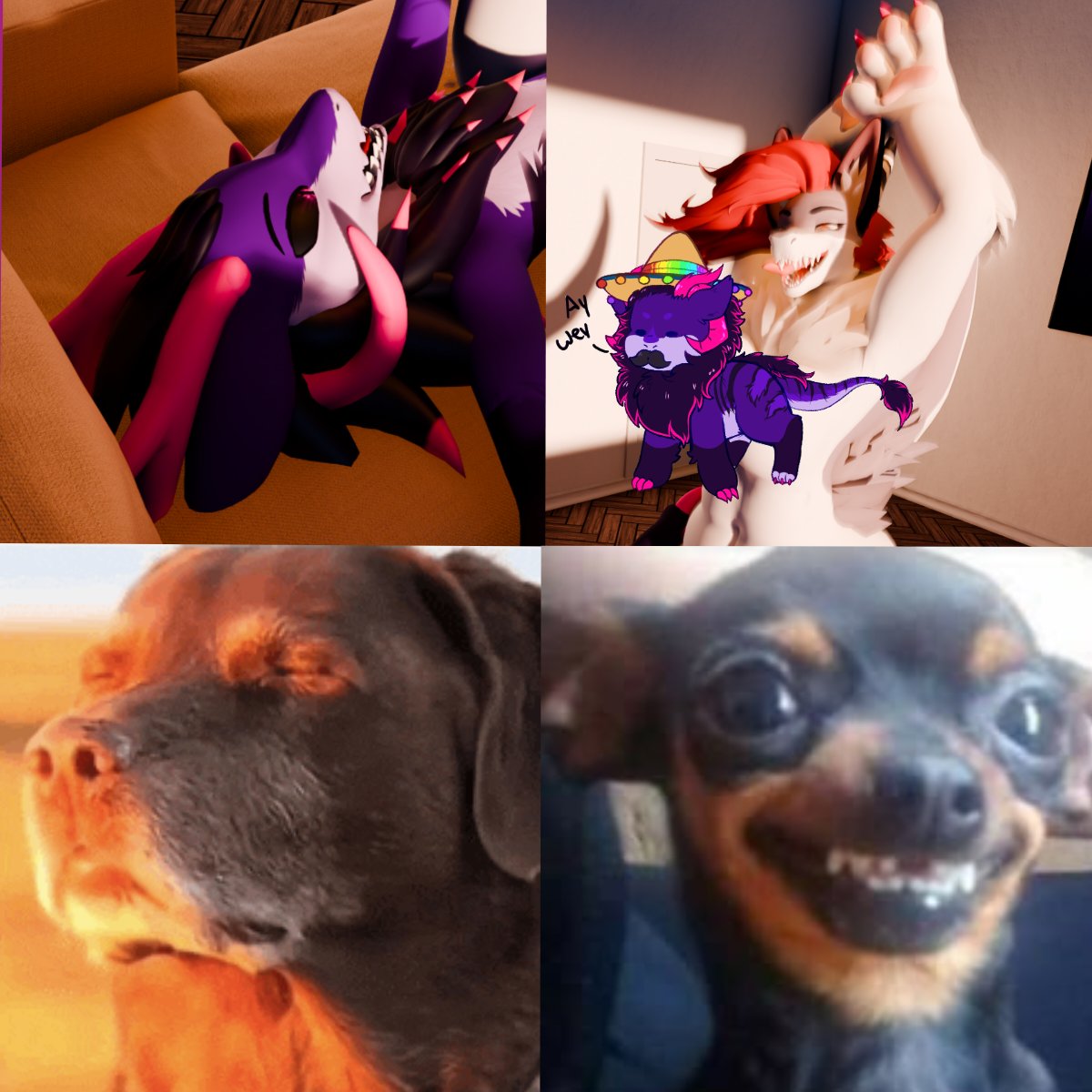 Dos reacciones muy diferentes.

🐺 <a href="/WoolfYubari/">💖Yubari Mommy Wolf🐺💖</a>

Full en tg (tweet pineado)