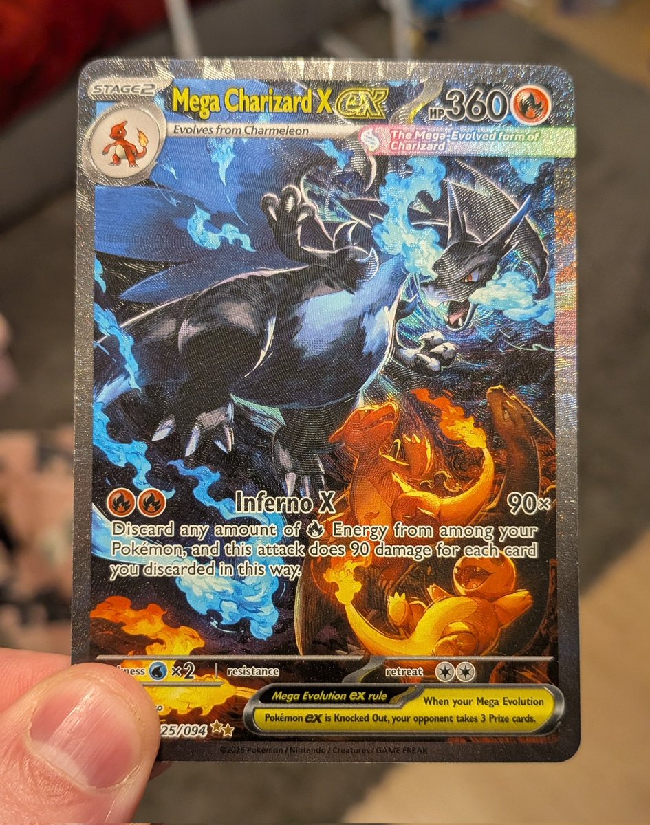 I open 1 booster bundle off camera and of course I pull this 😂😂