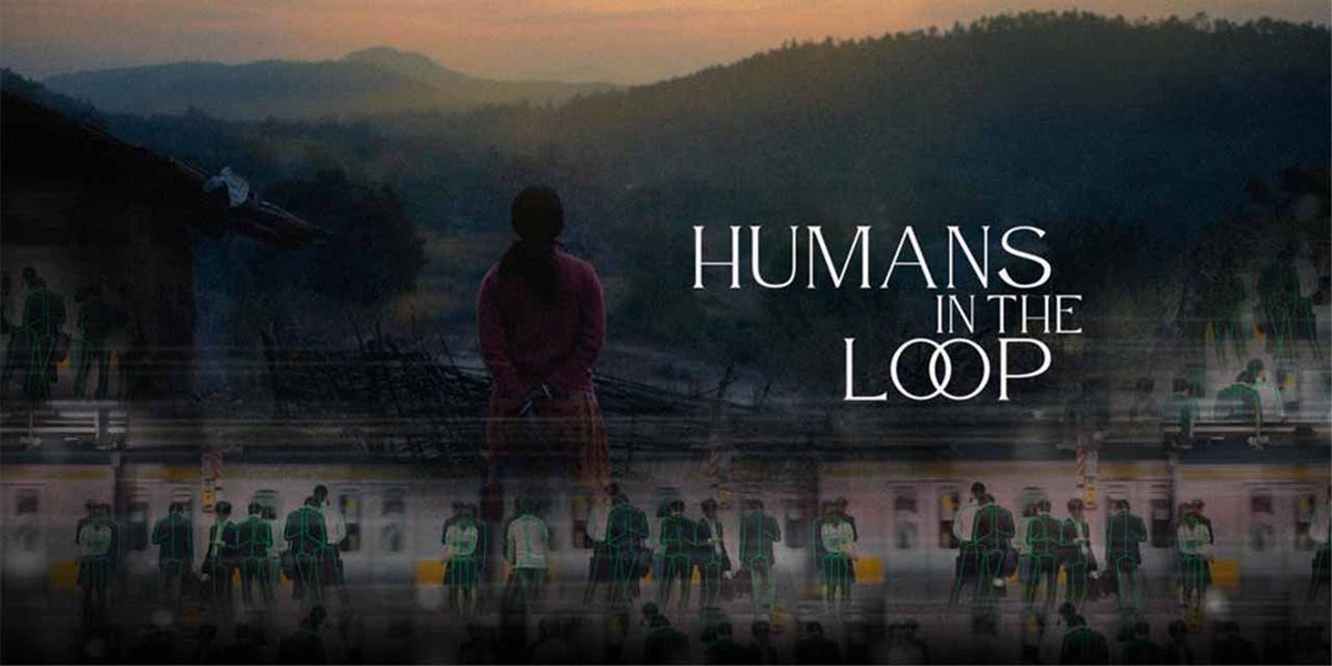caesarpratap's tweet image. Humans in the Loop is a powerful reminder that AI isn’t just code, it’s people. An essential viewing about a first-gen Adivasi data annotator. The movie was a powerful reminder of the hidden human workforce shaping our AI future - with all its biases, empathy and possibility.