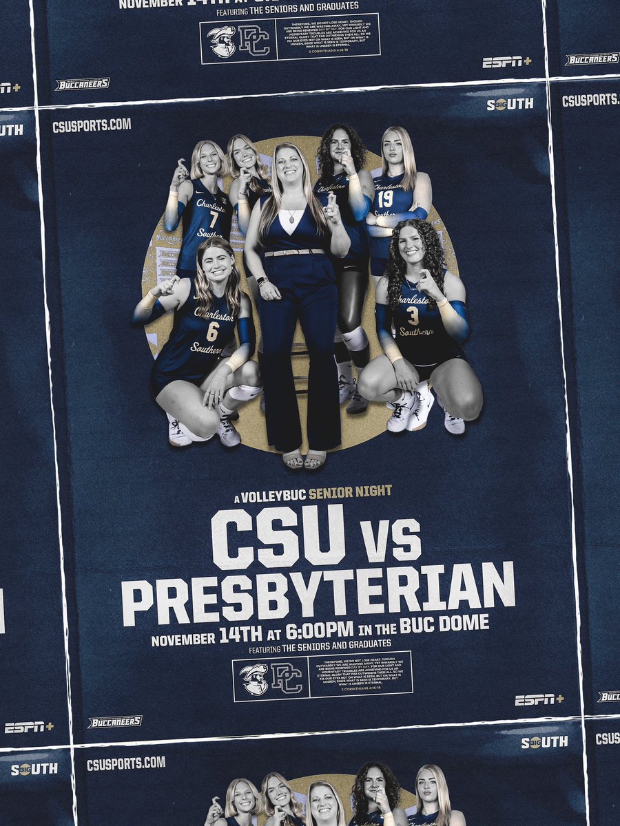 csubucs_vb's tweet image. The Finale 🎉 HAPPY SENIOR NIGHT

𝐯𝐬 𝐏𝐫𝐞𝐬𝐛𝐲𝐭𝐞𝐫𝐢𝐚𝐧
𝐢𝐧 𝐭𝐡𝐞 𝐁𝐮𝐜 𝐃𝐨𝐧𝐞
𝐥𝐢𝐯𝐞 𝐨𝐧 𝐄𝐒𝐏𝐍+ 𝐚𝐭 𝟔𝐏𝐌

Visit CSUsports.com for Live Stats

#DayByDay | #BucStrong