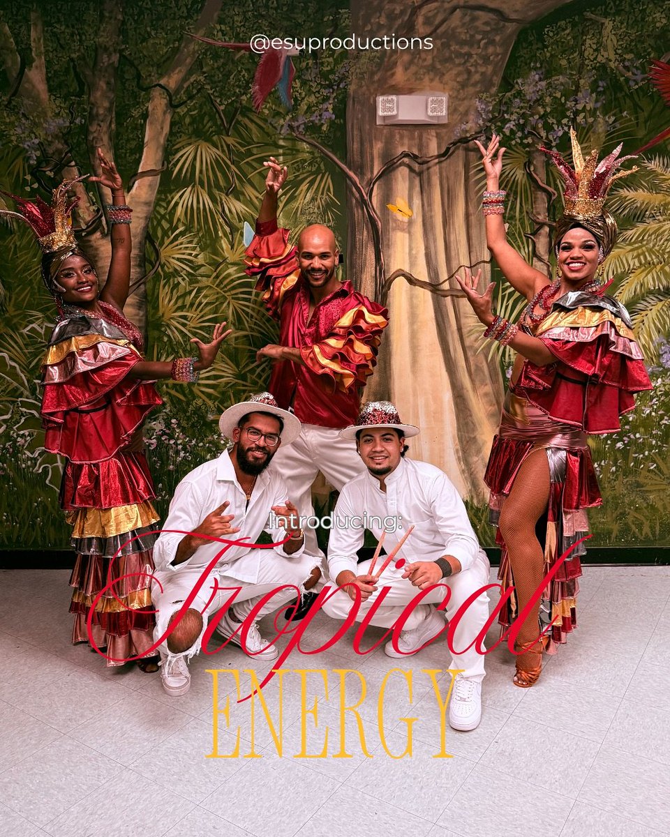EsuArts's tweet photo. Feel the heat, the rhythm, and the passion!

@EsuArts, brings the fire of Latin culture to life!

With vibrant colors, powerful music, and performances that make every moment unforgettable.

#latino #artsperformance #orlandofl #Dance #LuxuryLifestyle #EventProfs #USA https://t.co/sjuto95CBL