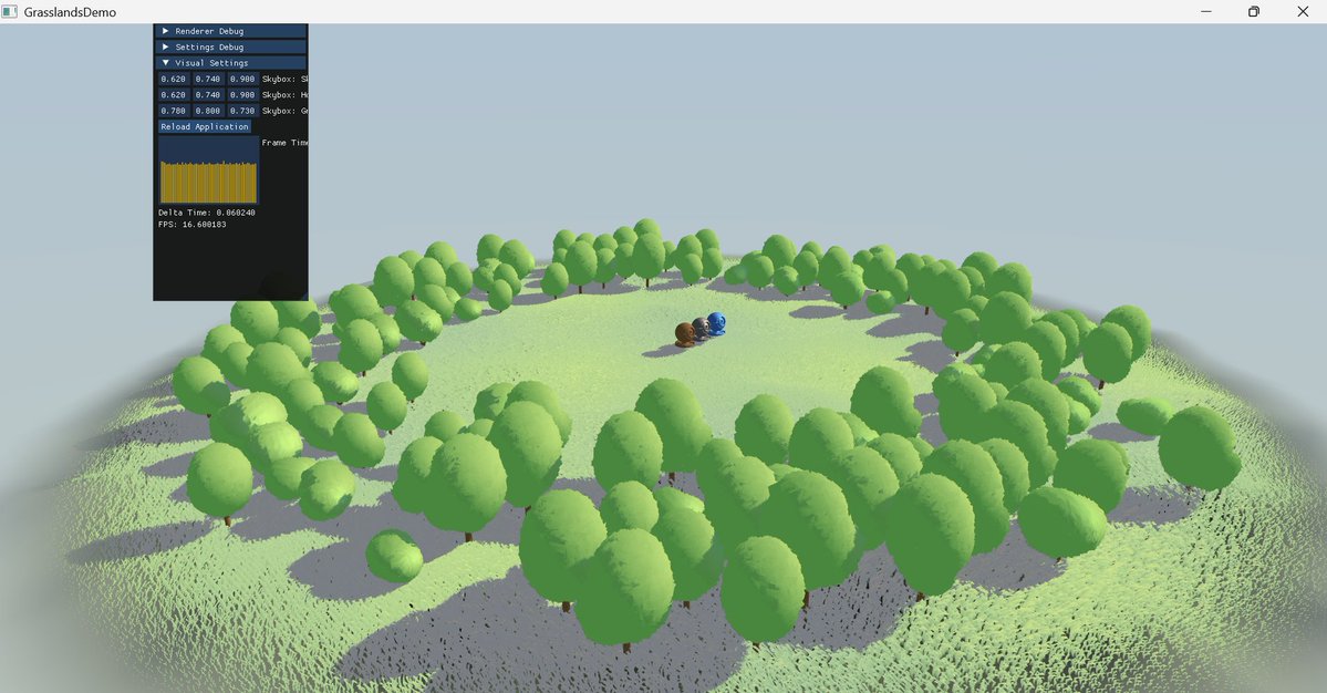 MichaelTeschne7's tweet image. Project Update:

-added a procedural skybox
-added debug settings to edit the skybox

#OpenGL #GPU #SoftwareEngineering