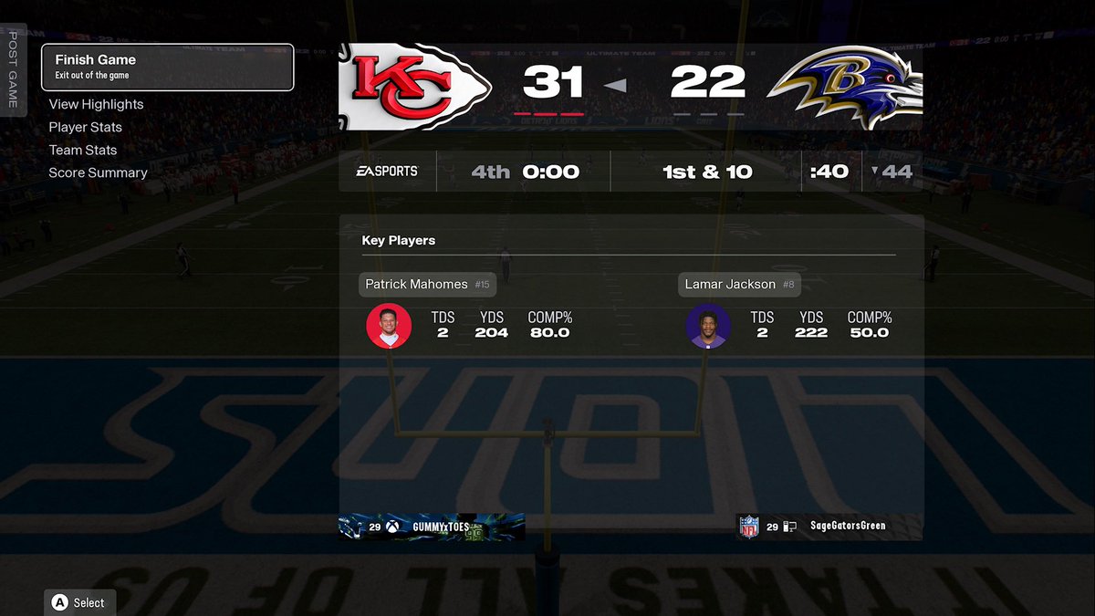 Shawn_B63's tweet photo. My record in the ECAC Madden NFL competition now stands at 4-3 after week 7. The win against Russell Sage College guarantees my spot in the play-ins for the ECAC Fall Semester. I won game one 17-14 and game two 31-22, securing the best of 3 series 2-0.
#Playins #Gaming #NFL #Win https://t.co/Vzl4ignh7T