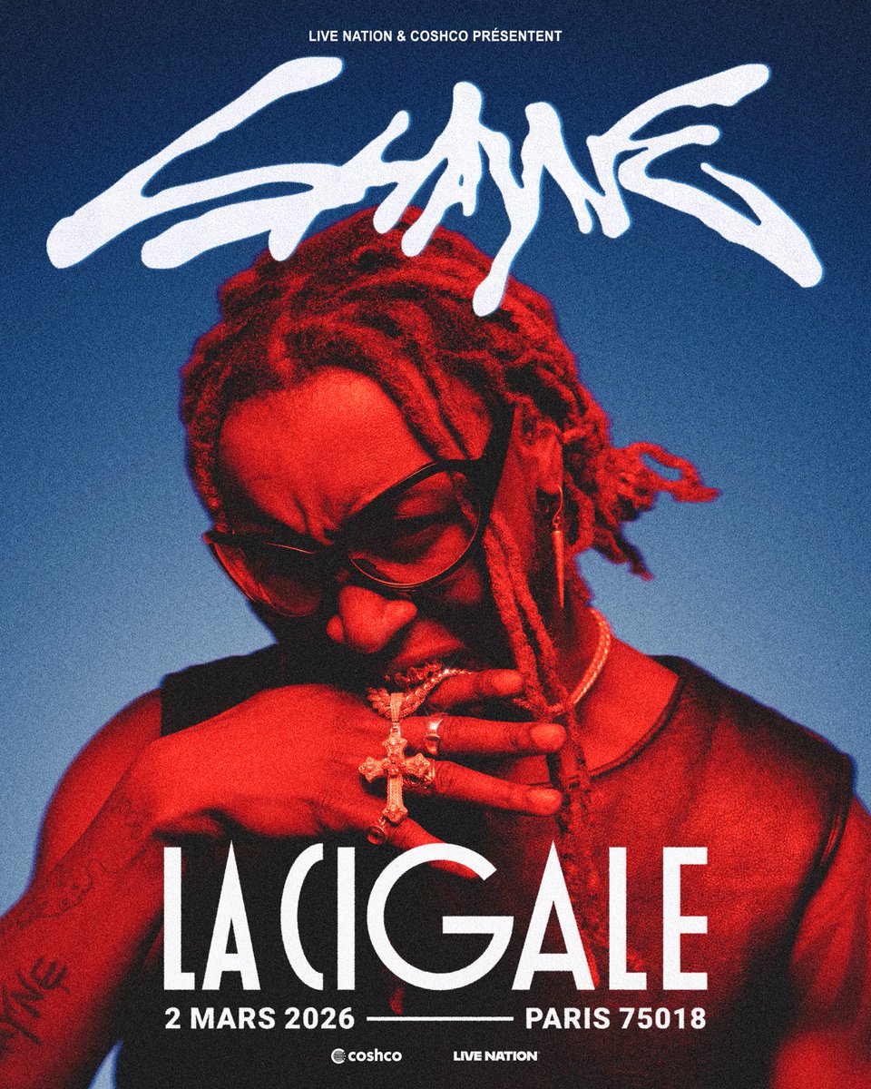 SHAYNE 
LA CIGALE 
2026 

DIEU MERCI ON A JAMAIS LACHÉ.  

<a href="/NetflixFR/">ǝɔuɐɹℲ xᴉlɟʇǝN</a> on fête ça ? 🙃