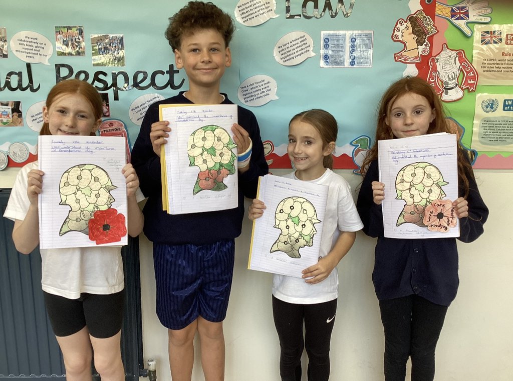 This week we remembered all who have been affected by war. Class 5M created their own calligram. I'm sure you will agree they are beautiful.