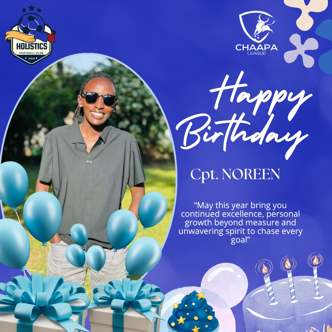 holisticsfc's tweet image. Today is a special day!
Happiest birthday captain @RugambwaNoreen 
We do cherish you 🥰