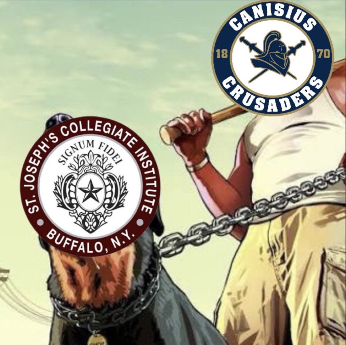 ‼️🚨JOES PLAYOFF GAME🚨‼️
Pop out to Buf State tomorrow at 4 PM to watch the football dawgs rag doll our sons from kenmore once again and send them into retirement. #practice #fbkarl  #5starcully #tweakerenright #ek0
DON’T FORGET TO BUY YOUR TICKET
📍: Buffalo State
👔: Blackout