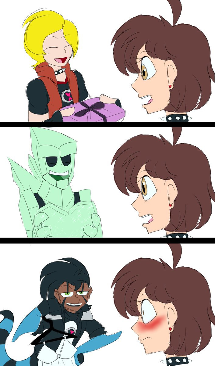 The concept of #Chaquetrix is by @TrixTheAlien. Here are the guys