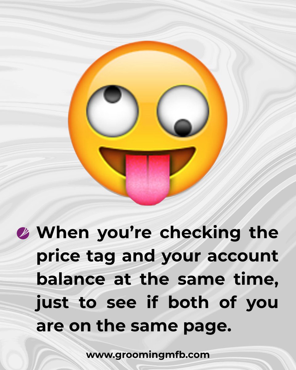 GroomingMfb's tweet image. Laugh out loud and think about your financial life.  
TGIF 
#TGIF #Groomingmfb #Moneyhumor #Financefun