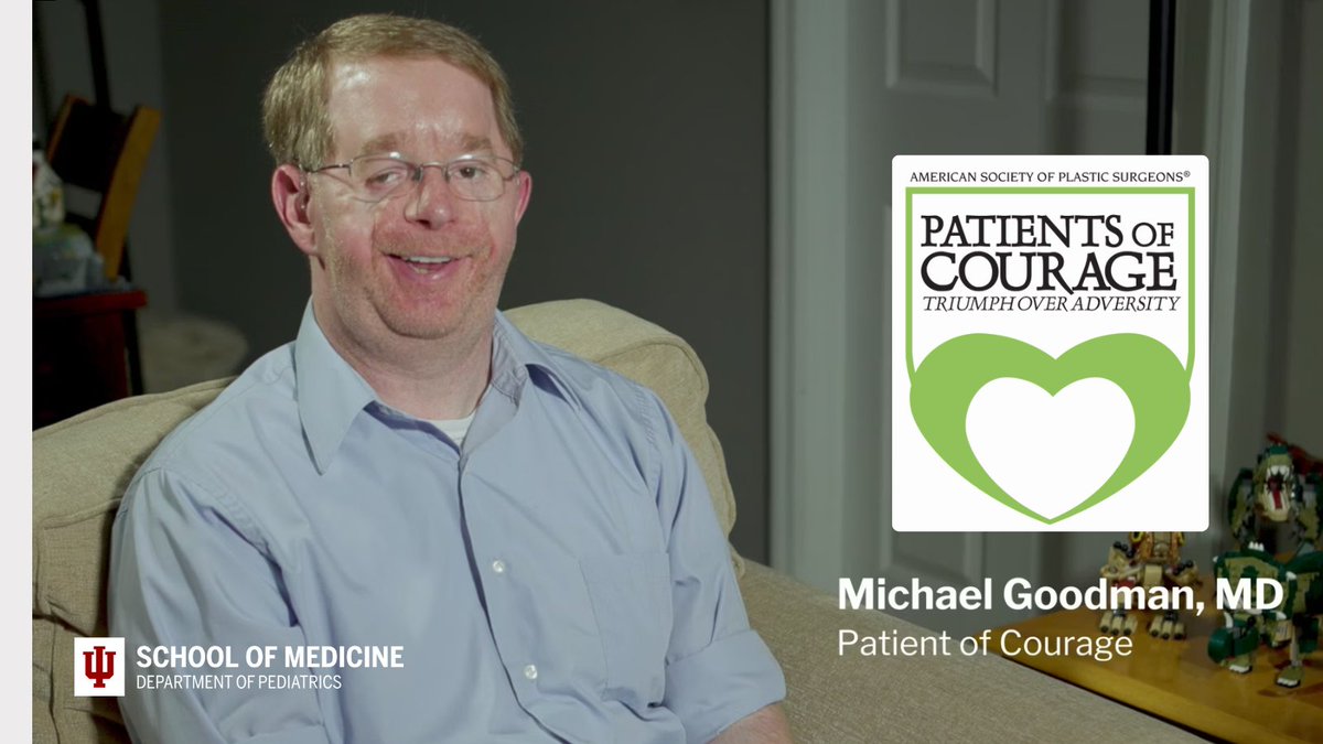 IUDeptPeds's tweet image. Michael L. Goodman, MD, received the Patients of #Courage from the @ASPS_News for exemplifying resilience, optimism and selflessness in his #reconstructive journey and making a significant #impact on the lives of others.

Listen to Goodman&apos;s story: go.iu.edu/8wbM