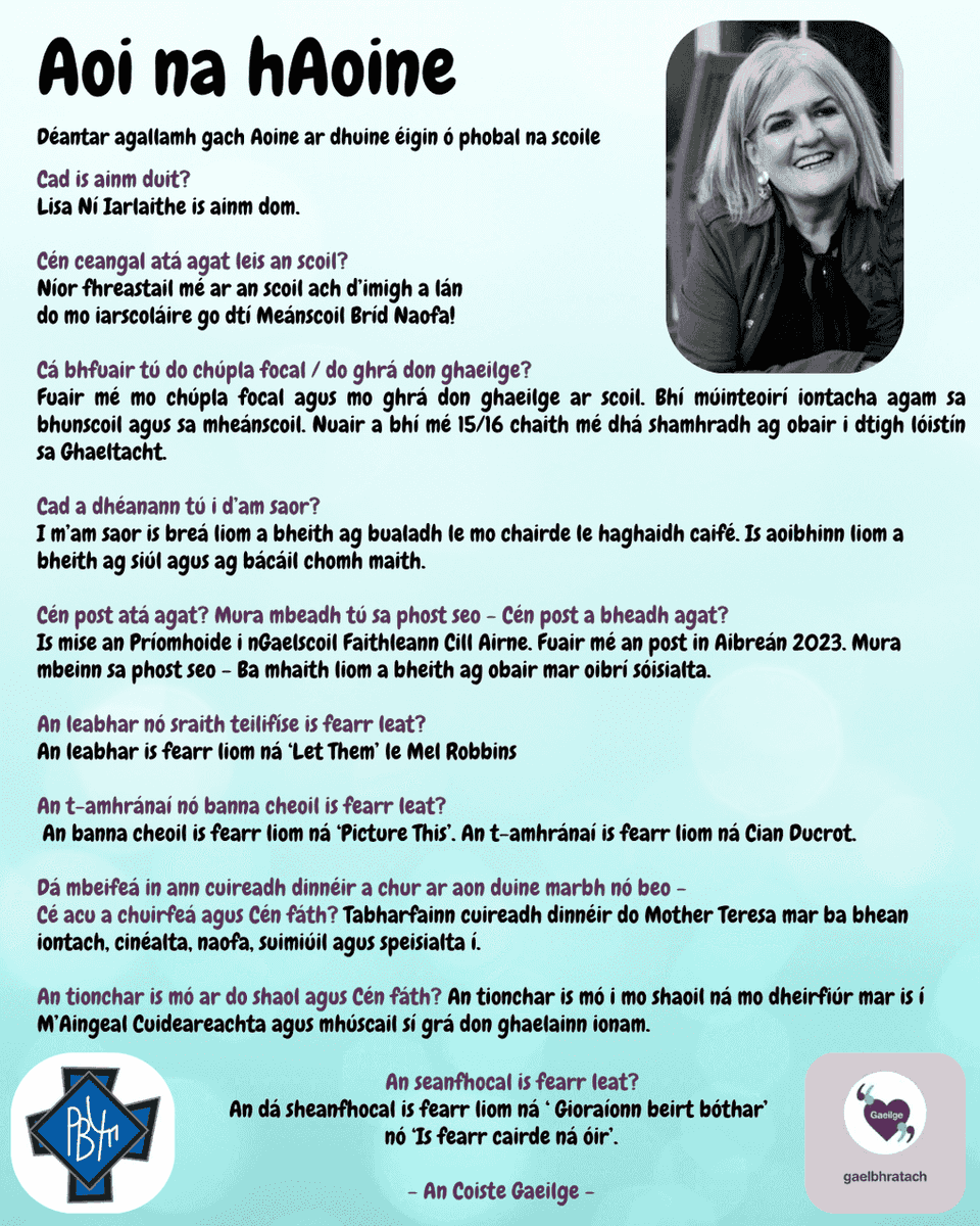 St. Brigid’s Presentation Secondary School tweet media