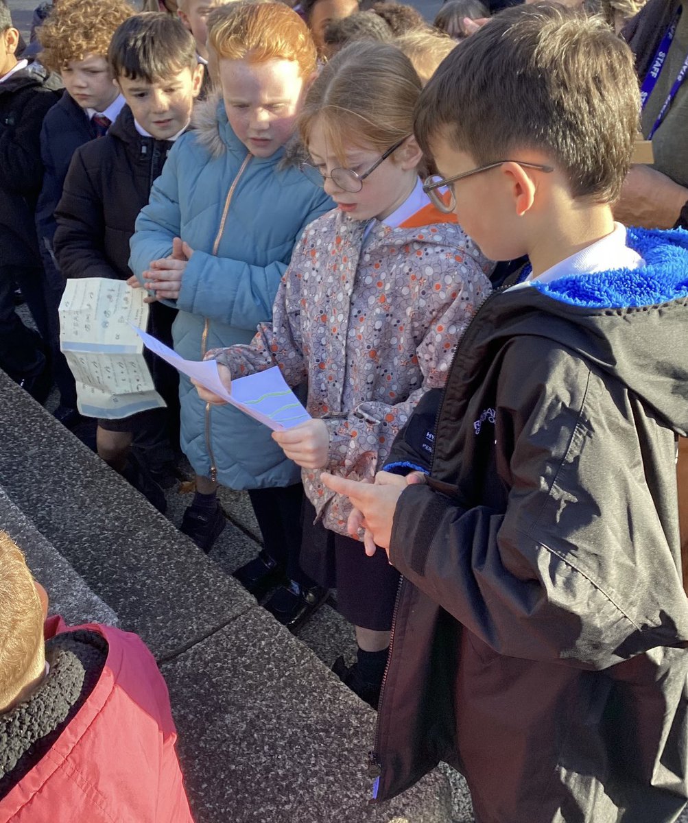 Yesterday Year 2 visited the cenotaph memorial near our school. The children have been learning all about Remembrance Day and why it is important. When we were there, we wrote and read out some of our prayers that we did in school and left crosses/poppies for those who had died.