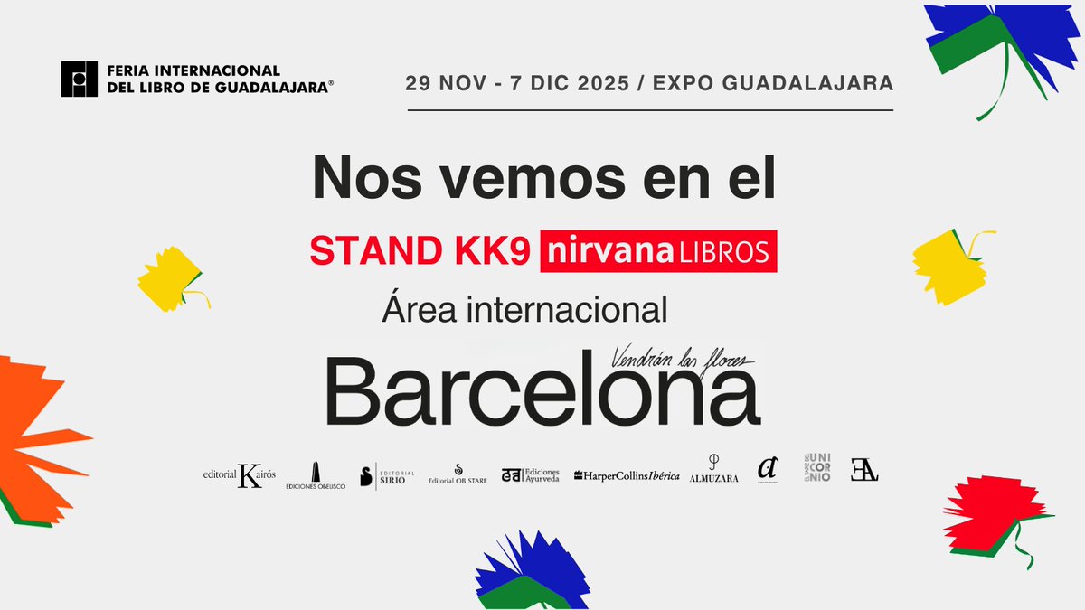 ¡Cuenta regresiva para la <a href="/FILGuadalajara/">FIL Guadalajara</a>! ❤️

Pasa a saludarnos en el stand KK9, dentro del Área Internacional, y descubre todas nuestras novedades editoriales. ¡Será un gusto enorme recibirte! 🤩

Cuéntanos, ¿Qué libros te gustaría adquirir? 👏📚