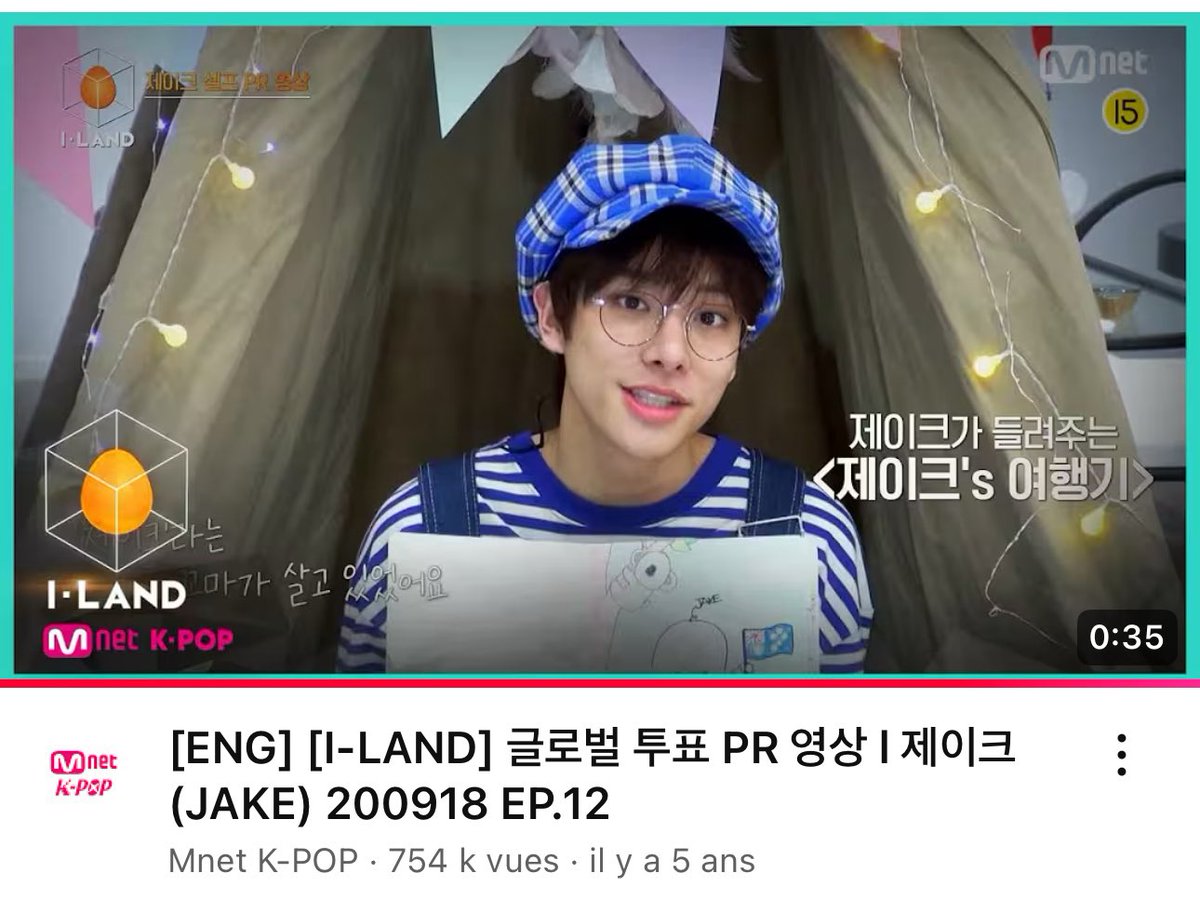 He’s doing the 2025 version of this but with his past years as idol