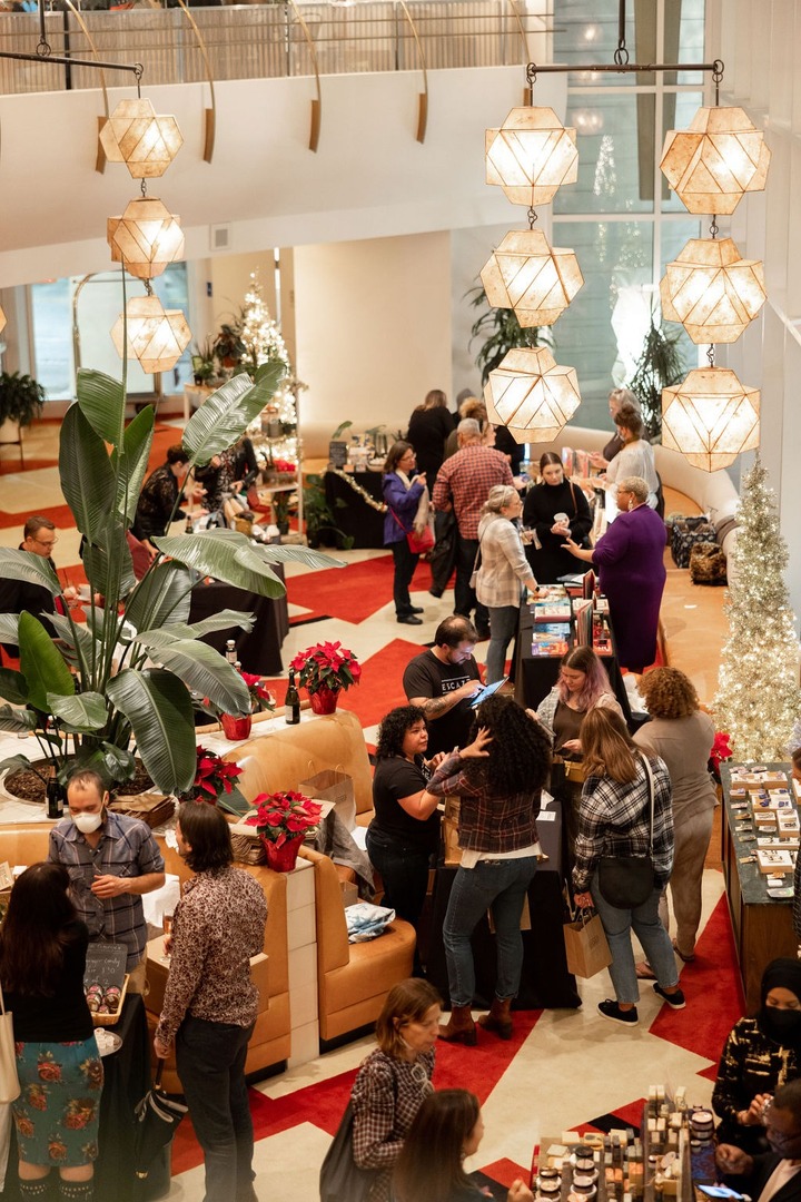 The Holiday Market at The Durham returns Dec 10 | 6-9 PM with @vertandvogue!

Shop &amp; celebrate the season — all supporting Y Learning at the @ymcatriangle

Full vendor list &amp; tickets → thedurham.com/events/holiday…

#TheDurhamHotel #DurhamNC #HolidayMarket #ShopLocal #DurhamEvents