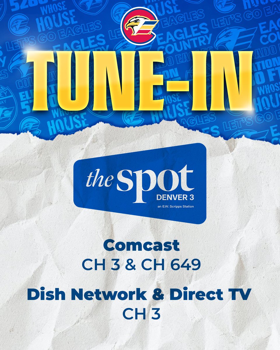 Don't forget we're on TV tonight! Tune-in to The Spot to catch Kevin McGlue and Ryan Bach on the mic for Cowbell Night.