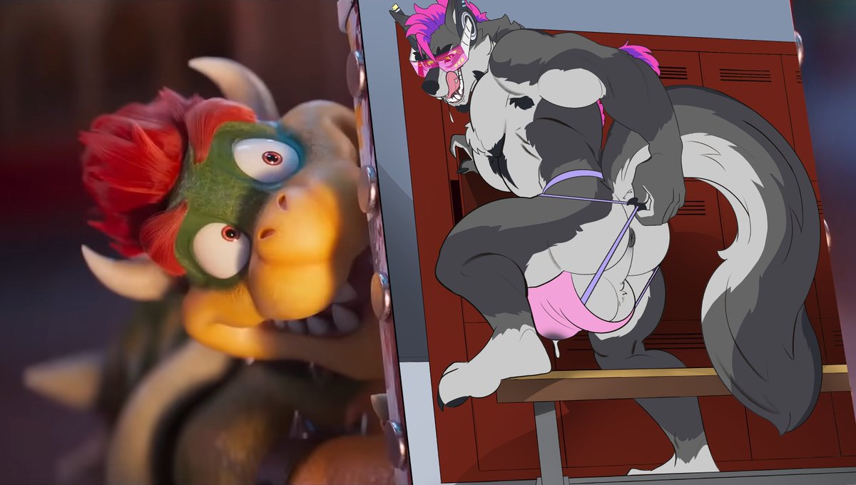 He's really proud of it too!!! XD