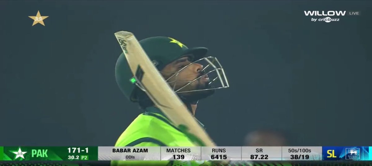 BABAR9492's tweet photo. Babar Azam scored an outstanding fifty in his favorite ODI format. https://t.co/ZG3Y8Bpp9P