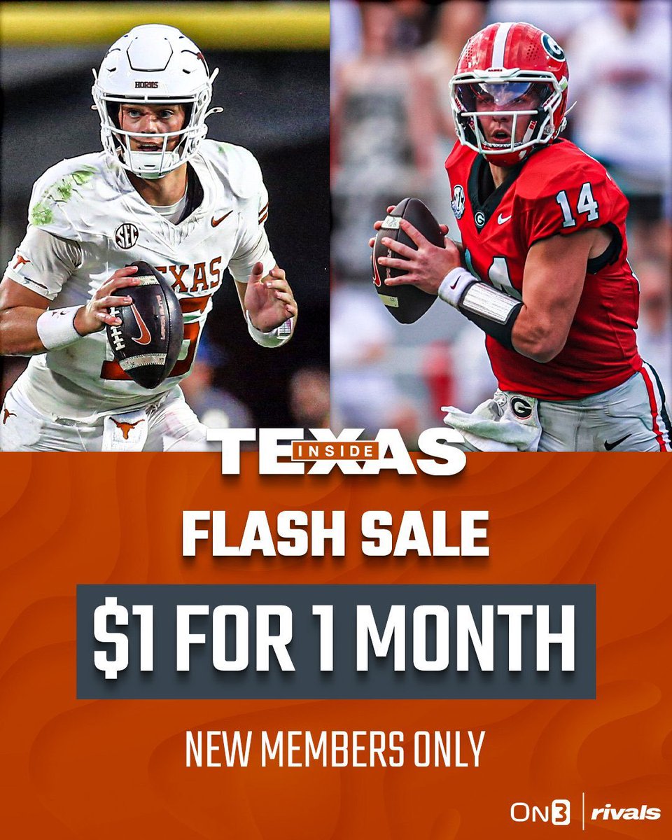 -How important is a healthy secondary?
-What we want to see from the offense
-Impact players on both sides of the ball
-Predictions for UT vs. UGA

The <a href="/InsideTexas/">Inside Texas</a> Roundtable delivers (On3+)

Want the best Texas football analysis? Sign up for $1! - on3.com/teams/texas-lo…