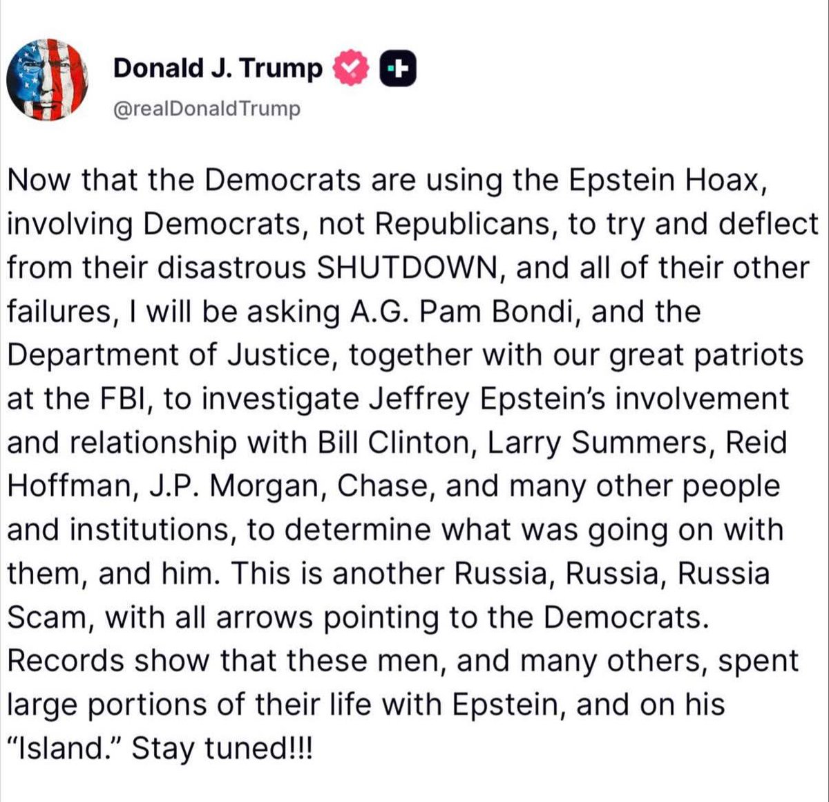 🇺🇸DONALD TRUMP TO INVESTIGATE BILL CLINTON, LARRY SUMMERS, REID HOFFMAN,  JPMORGAN, CHASE AND MANY MORE! #Trump #Investigation #BillClinton  #LarrySummers #ReidHoffman #JPMorgan