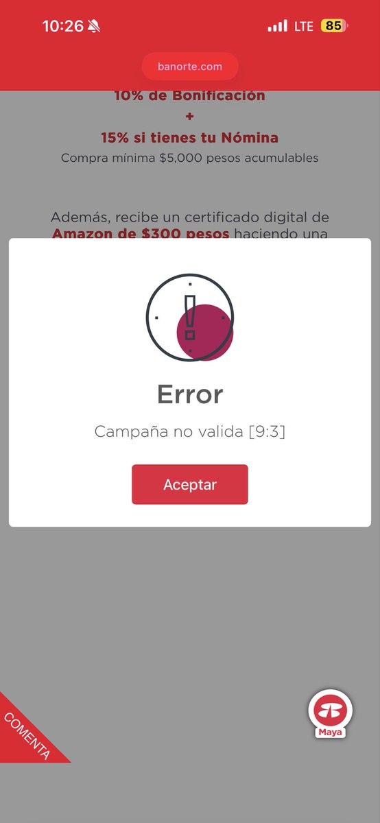 inet20's tweet photo. @Banorte_mx no puedo activar la promoción de “el buen fin” desde https://t.co/LySGbJwcRP me aparece el siguiente error. https://t.co/GIvjULVCMD