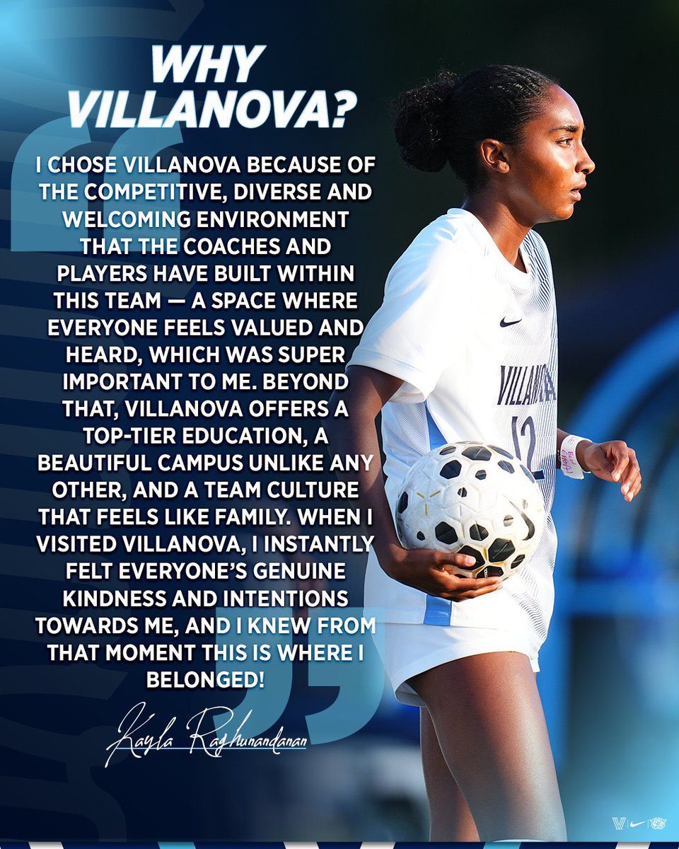 NovaWSoccer's tweet photo. welcoming environment, on and off the field

Kayla with her why to #GoNova https://t.co/fcfMPKZMG5