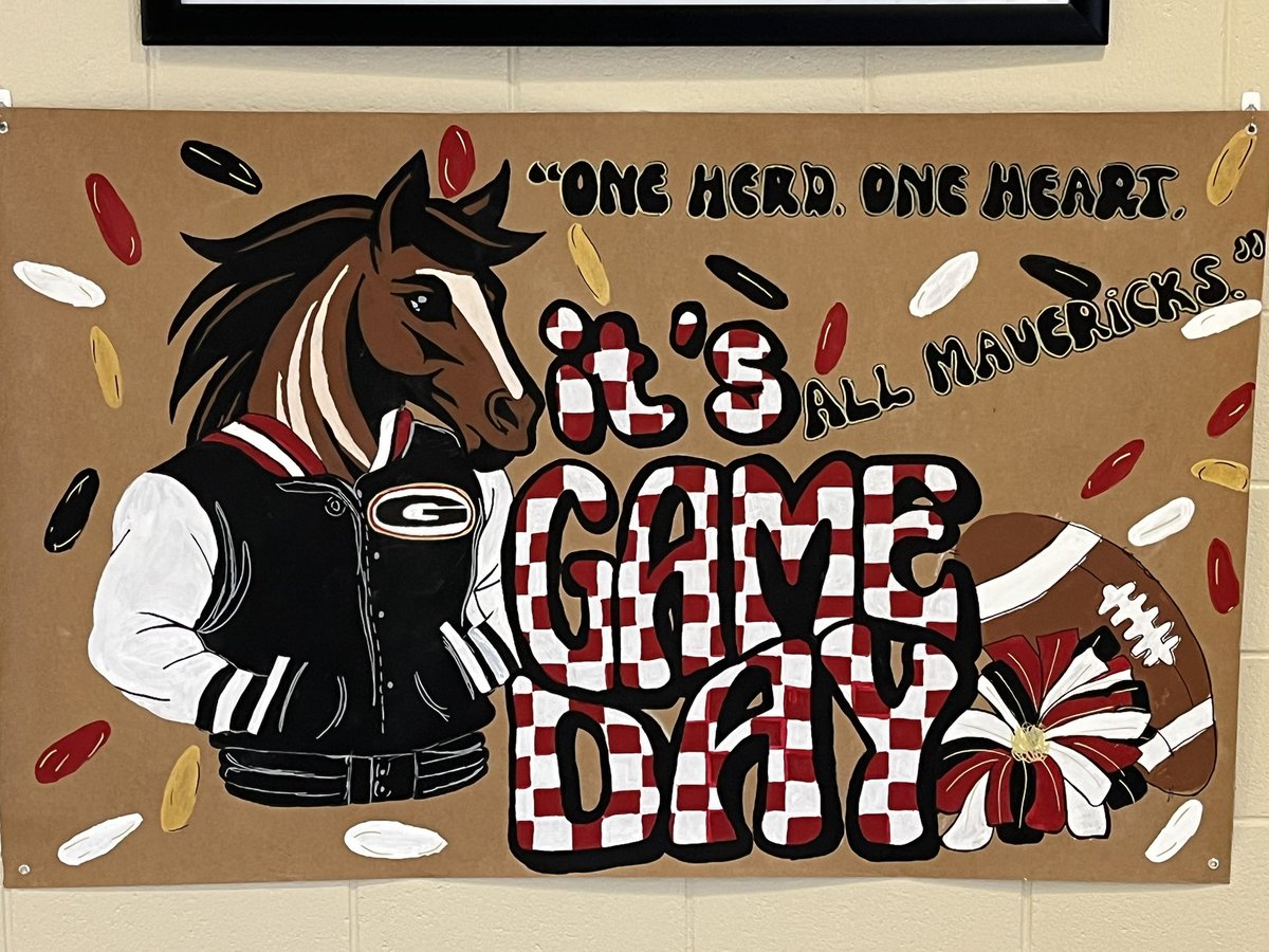 It’s game day at The Ranch! Go Mavs!