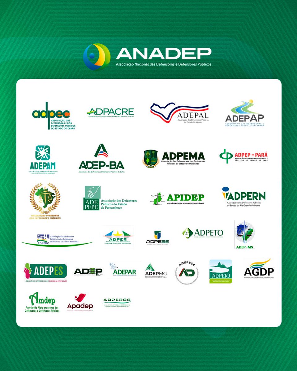 ANADEP_Brasil's tweet image. #DefensoriaSim
⏩Acesse o site da ANADEP e leia na íntegra:
anadep.org.br/wtk/pagina/mat…