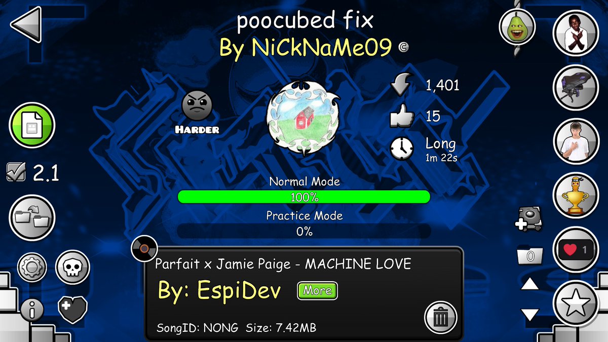 GunnieGD's tweet image. yay new hardest after like 4 months :DDD