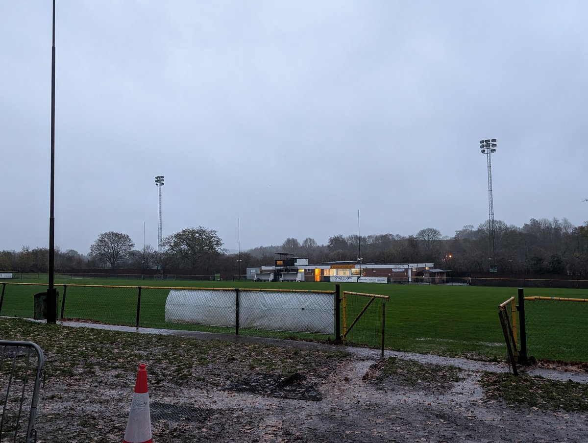 🚨 There will be a pitch inspection at 9am tomorrow to determine if our game against <a href="/realbedford/">Real Bedford FC</a> will go ahead.