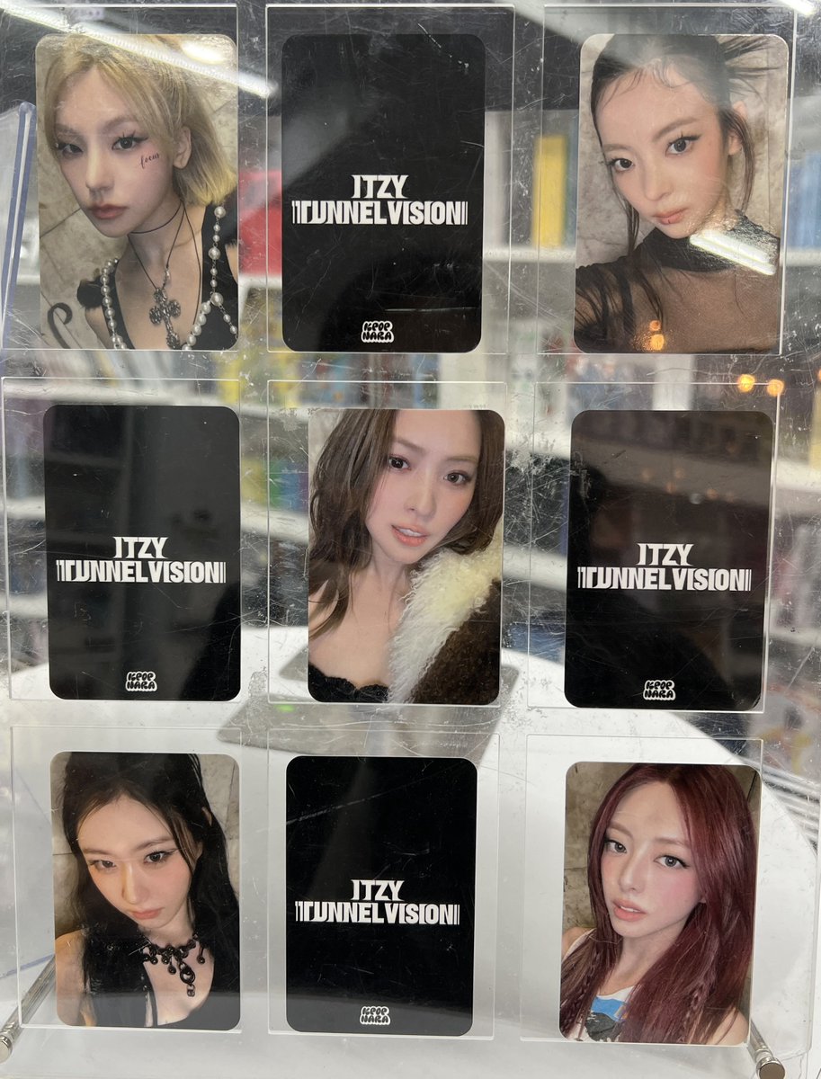 itzy TUNNELVISION kpopnara US限定 トレカ5枚セット