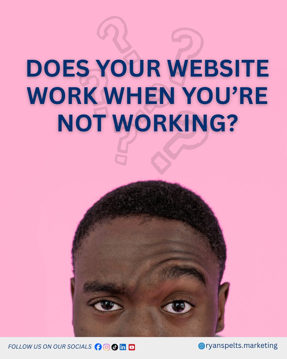 Your business doesn’t stop—your marketing shouldn’t either. A site built to sell works while you sleep. Let’s build one.
 Book a strategy session: bookmenow.info/book/ryanspelt…

 #WebsiteThatSells #SmallBizGrowth #UtahBusiness #RyanSpeltsMarketing