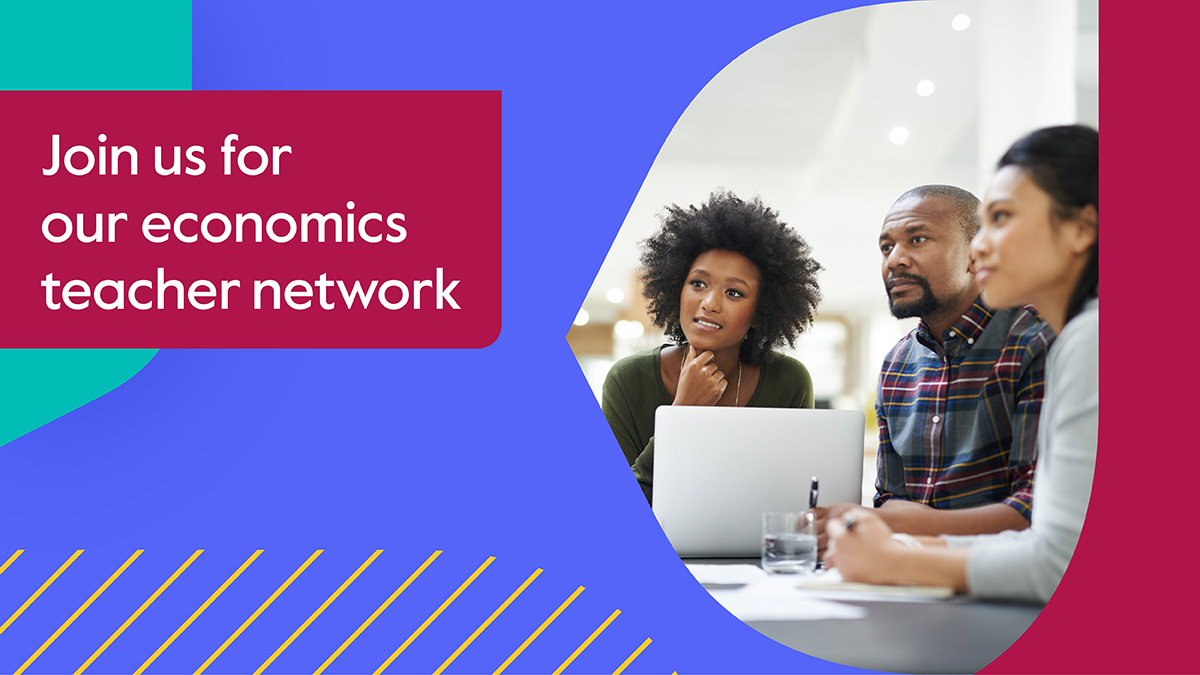 OCR_BusEcon's tweet image. #Economics #GCSEeconomics teachers - sign up now for our Autumn online GCSE Economics Teacher Network, Tues 2nd December 👉 ow.ly/ghOA50XqmFH