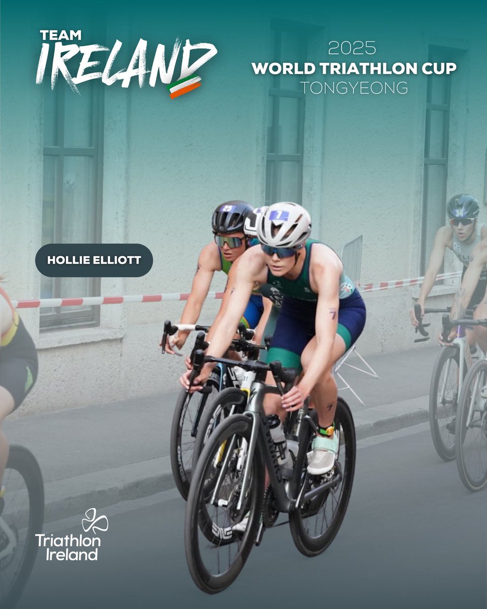 tri_ireland's tweet photo. Hollie Elliott has her season closer this weekend at World Triathlon Cup Tongyeong ☘️

📺 Tune In LIVE on @triathlonlive from 12 midnight tonight in Ireland 🤩

#Triathlon #wctongyeong https://t.co/OvEOKnZr2H